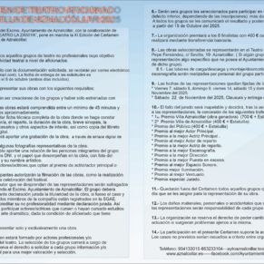 BASES 2  XI 2025  baja  CERTAMEN DE TEATRO AZNALCÓLLAR