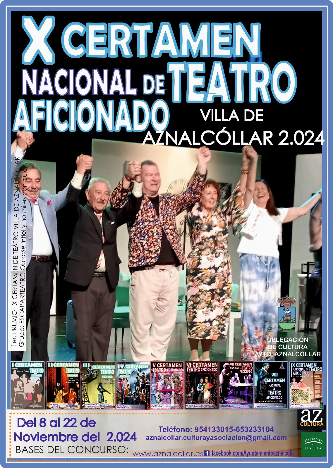 CARTEL X  2024 CERTAMEN DE TEATRO AZNALCÓLLAR baja